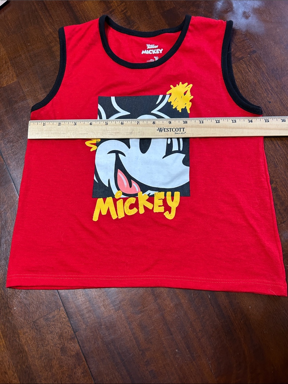 Boys Bundle of 2 Tank Tops NWOT 5/6 & XS (4/5) Disney Junior Cat & Jack - Picture 8 of 11